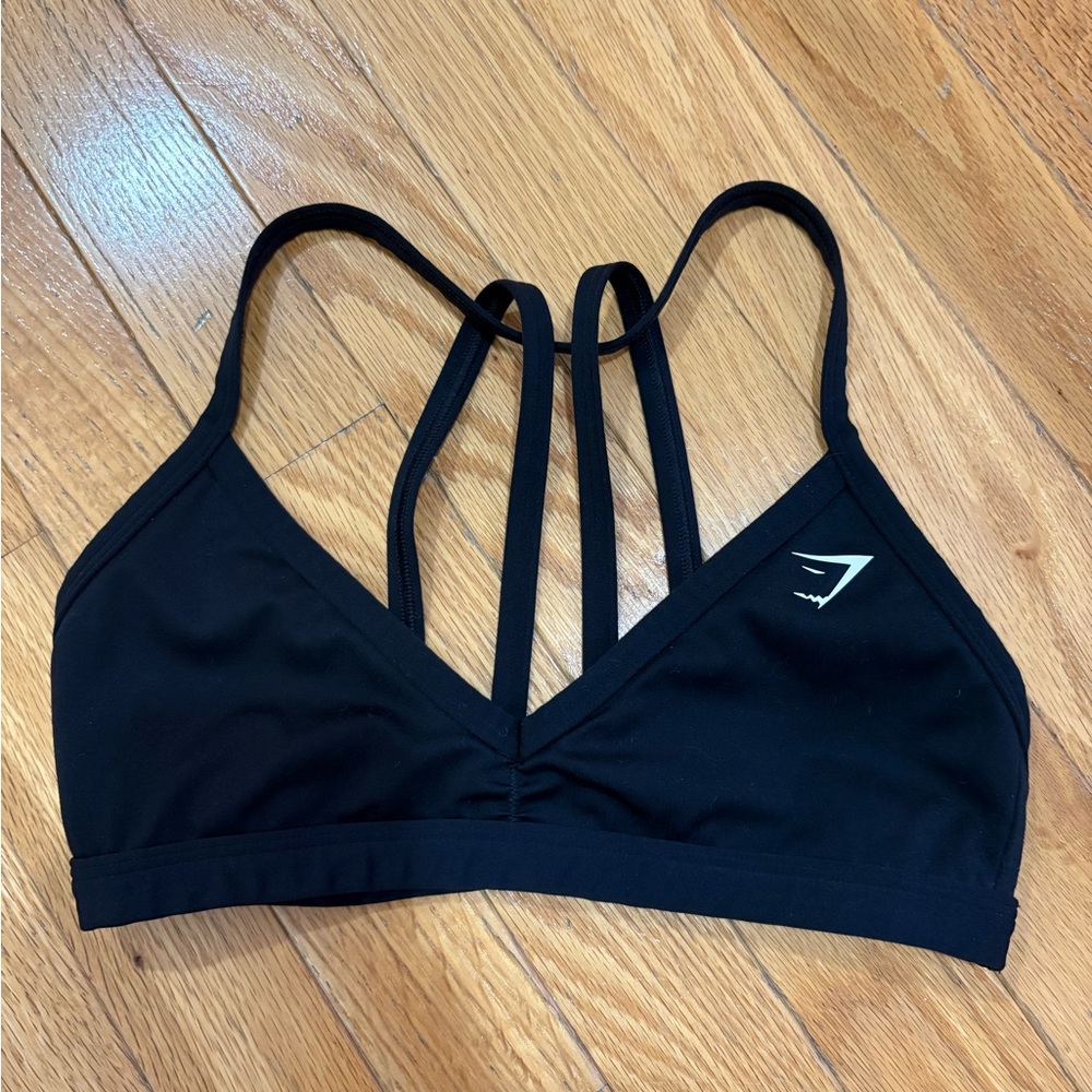 Gymshark Black Sports Bra XS